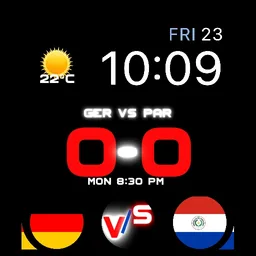 World Cup Modular Watch Face