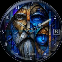 Enigmatic Blue Guardian