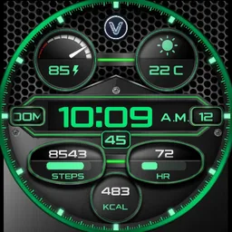 Reptil Metal Green