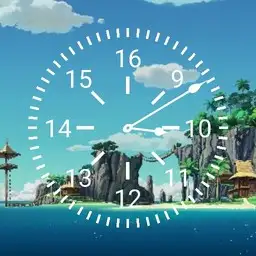 3x8 hour dynamic numbers/background