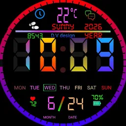 digital color watch - Copy
