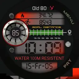 Old Watch Digital v. 2 U.I 6.0 wear os