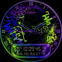 Neon Graffiti Fusion