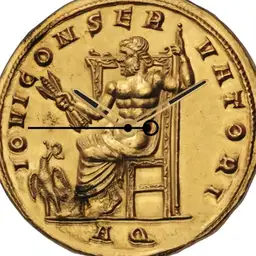 Roman Gold, 1 Denio, Diocletian, 294 CE, 1