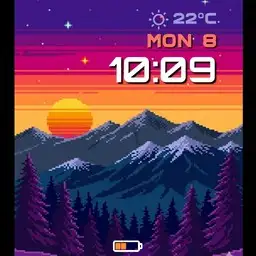 Retro Sunset
