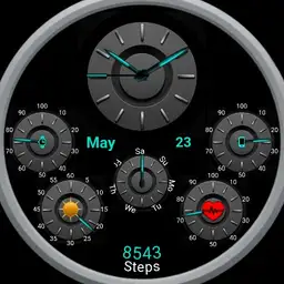 All in one watch.