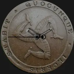 Copper, 1/2 Penny , Isle of Man, Token, 1831