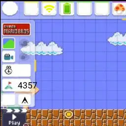 Mario maker UI