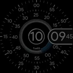 Pixel Watch concentric custom full aod