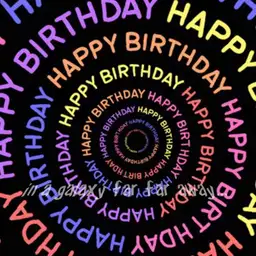 Happy Birthday