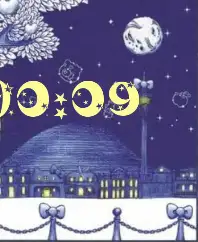 Hello Kitty city at night
