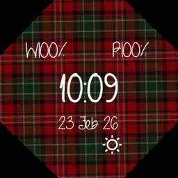 Christmas plaid by geri