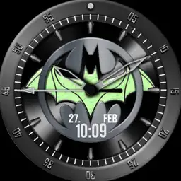 Metallic Bat Watch