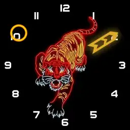 neon tiger