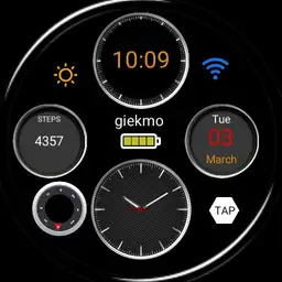 Orologio 5 cerchi colore