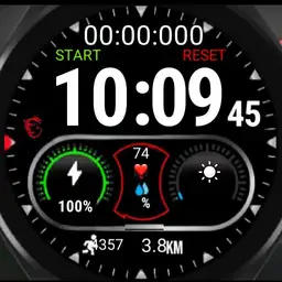 Watch with Digital, StopWatch