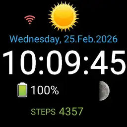 M1 Galaxy Watch 5 AOD