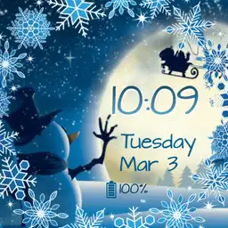 Frosty Bids Santa Farewell