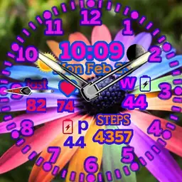 rainbow flower 2