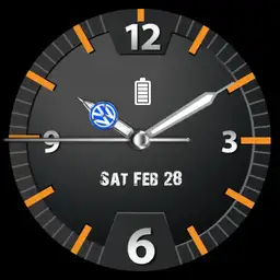 Standard vw watch face