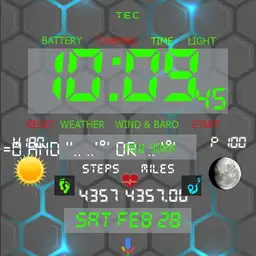 BlueHexCARDS low battery