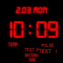 retro LED watch Copy