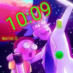 Rsvlts Rick and Morty Purple