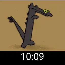 Toothless dancing