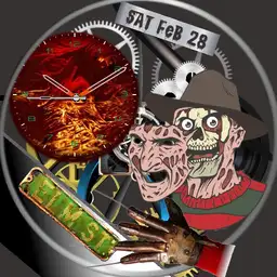 Skeleton Pendulum Freddy Krueger
