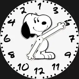 Snoopy Crazy Hours Watch by DNB