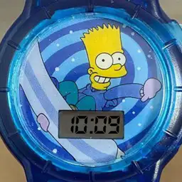 Bart Simpson Burger King Digital Watch