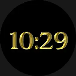 Koray Ata Watch Face Gold