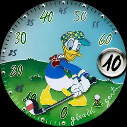 Gerald Genta Donald Duck Golf