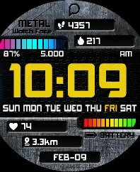 METAL Watch Face