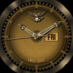 Brushed antique gold series 2 face. V1.200
