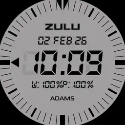 Digital Ticker Gray/Black Copy