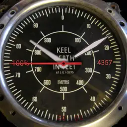 Oberon class depth guage