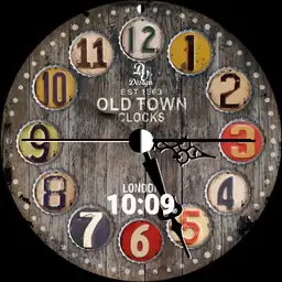 East 1863 Old Town Clocks