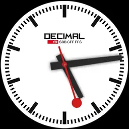 Mondaine 10h Decimal Time Watch