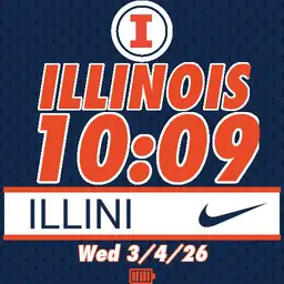 Fighting Illini Basketball 2000s Navy Blue Jersey 2