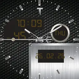 metal hexagon smooth hand lcd