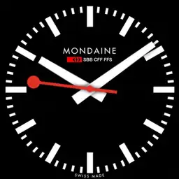 station clock with agenda