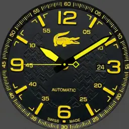 Lacoste Black Vs. Yellow
