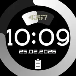 clocklis kropka white