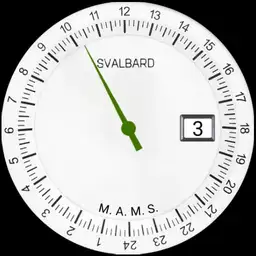 Svalbard. White.