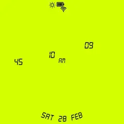 Digital Orbiter Clock V3 + Animation