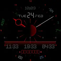 BOouah - Amoled Analog Digital Data 8 50% Full Data