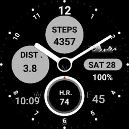 complications black and white