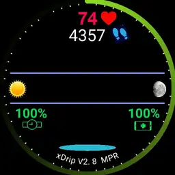 xDRIP+ Tap Second Screen V 2.8 MPR