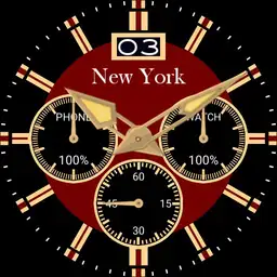 Chrono style with weather and battery levels V2 Copy